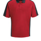 Men's Short Sleeve Performance Knit Two-Tone Polo