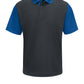 Men's Short Sleeve Performance Knit Color-Block Polo