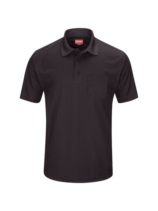 Men's Short Sleeve Performance Knit Pocket Polo