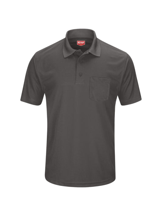 Men's Short Sleeve Performance Knit Pocket Polo