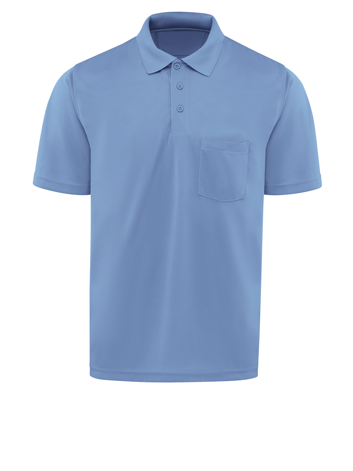 Men's Short Sleeve Performance Knit Pocket Polo