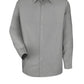 Men's Long Sleeve Specialized Pocketless Work Shirt