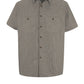 Men's Short Sleeve Striped Work Shirt
