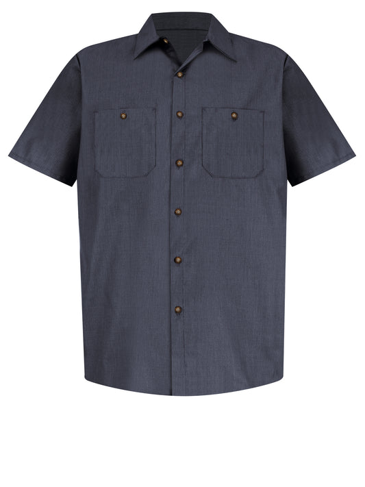 Men's Short Sleeve Industrial Work Shirt