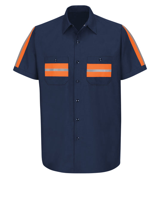 Men's Short Sleeve Industrial Work Shirt