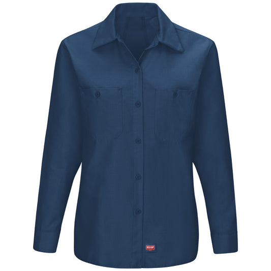 Women's Long Sleeve Work Shirt with Mimix