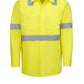 Men's Long Sleeve Hi-Visibility Ripstop Work Shirt - Type R, Class 2