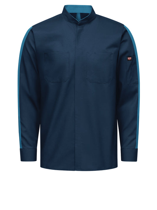 Men's Long Sleeve Two-Tone Pro+ Work Shirt with OilBlok and MIMIX™