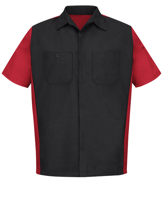 Men's Short Sleeve Two-Tone Crew Shirt