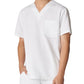 Men's 2-Pocket Tuckable V-Neck Scrub Top