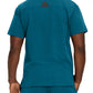 Men's 3-Pocket Stripe Detail Chest Pocket V-Neck Scrub Top