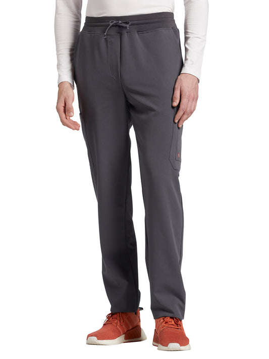 Men's 7-Pocket Straight Leg Cargo Scrub Pant