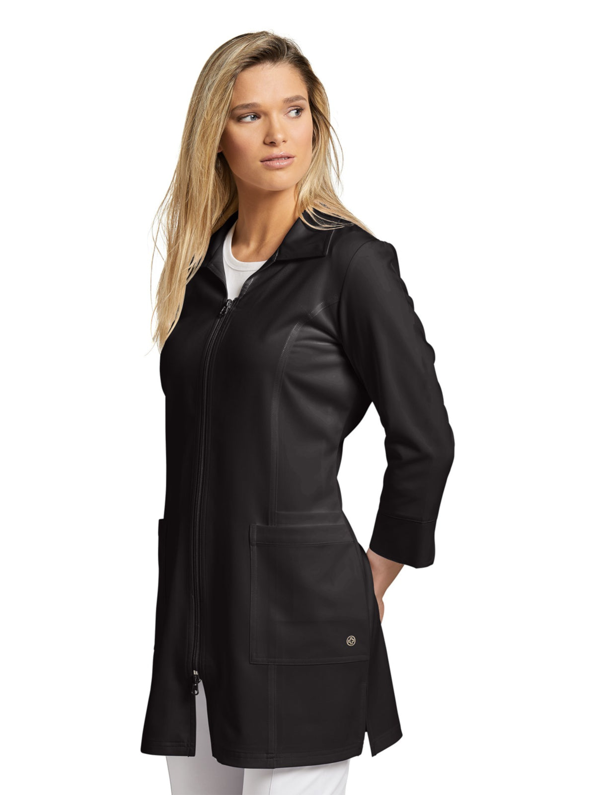 Women's Three-Pocket 32" Mid-Length Lab Coat