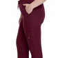 Women's 7-Pocket Mid-Rise Triple-Elastic Waist Jogger Scrub Pant