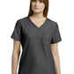 Women's 1-Pocket Tuckable V-Neck Scrub Top