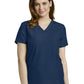 Women's 3-Pocket Stylized Seam V-Neck Scrub Top