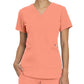 Women's 3-Pocket Stylized Seam V-Neck Scrub Top