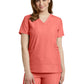 Women's 3-Pocket Stylized Seam V-Neck Scrub Top