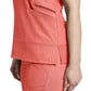 Women's 3-Pocket Stylized Seam V-Neck Scrub Top