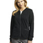 Women's 3-Pocket Crew Neck Warm-Up Scrub Jacket