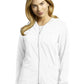 Women's 3-Pocket Crew Neck Warm-Up Scrub Jacket