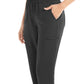 Women's 6-Pocket Hi-Low Leg Cuffs Jogger Scrub Pant