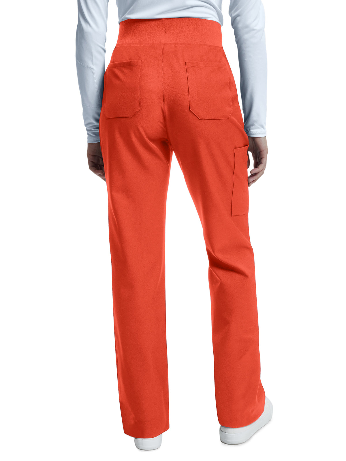 Women's Wide-Leg Six-Pocket Scrub Pant