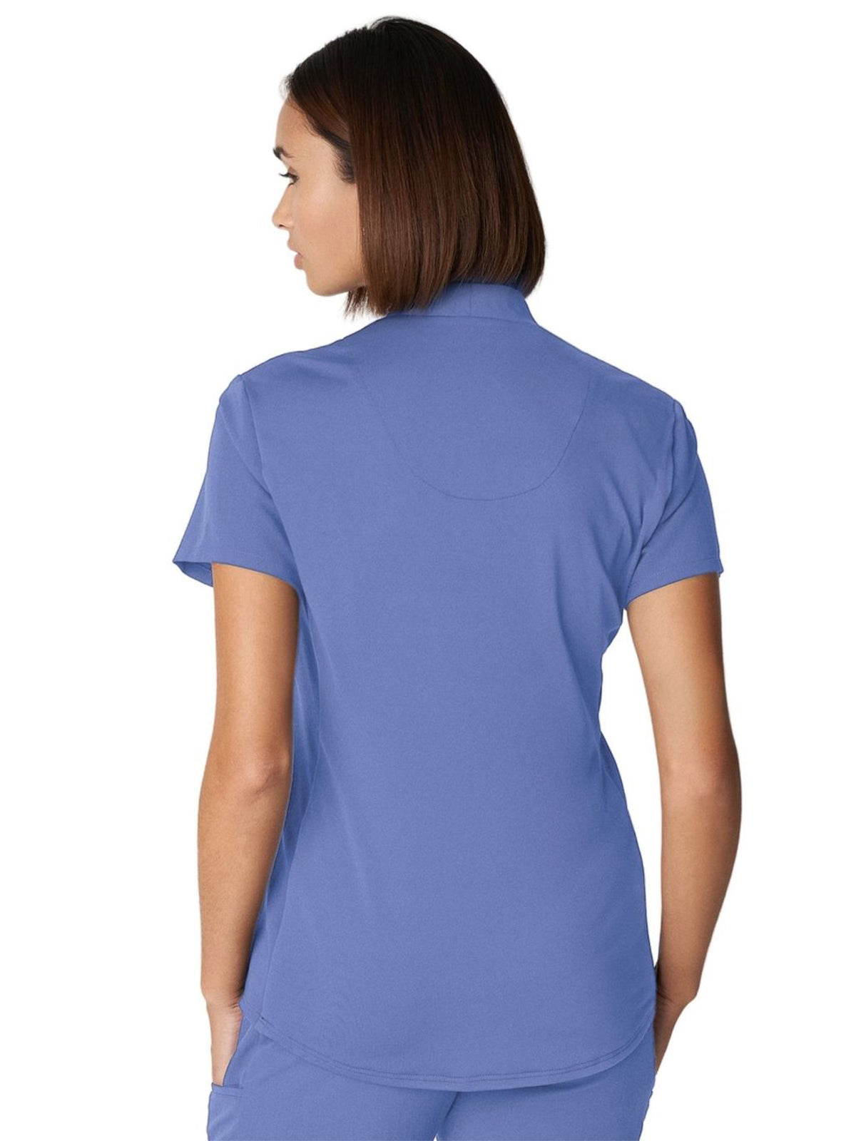 Women's 2-Pocket Wrinkle Resistant V-Neck Scrub Top