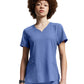 Women's Curved V-Neckline Scrub Top