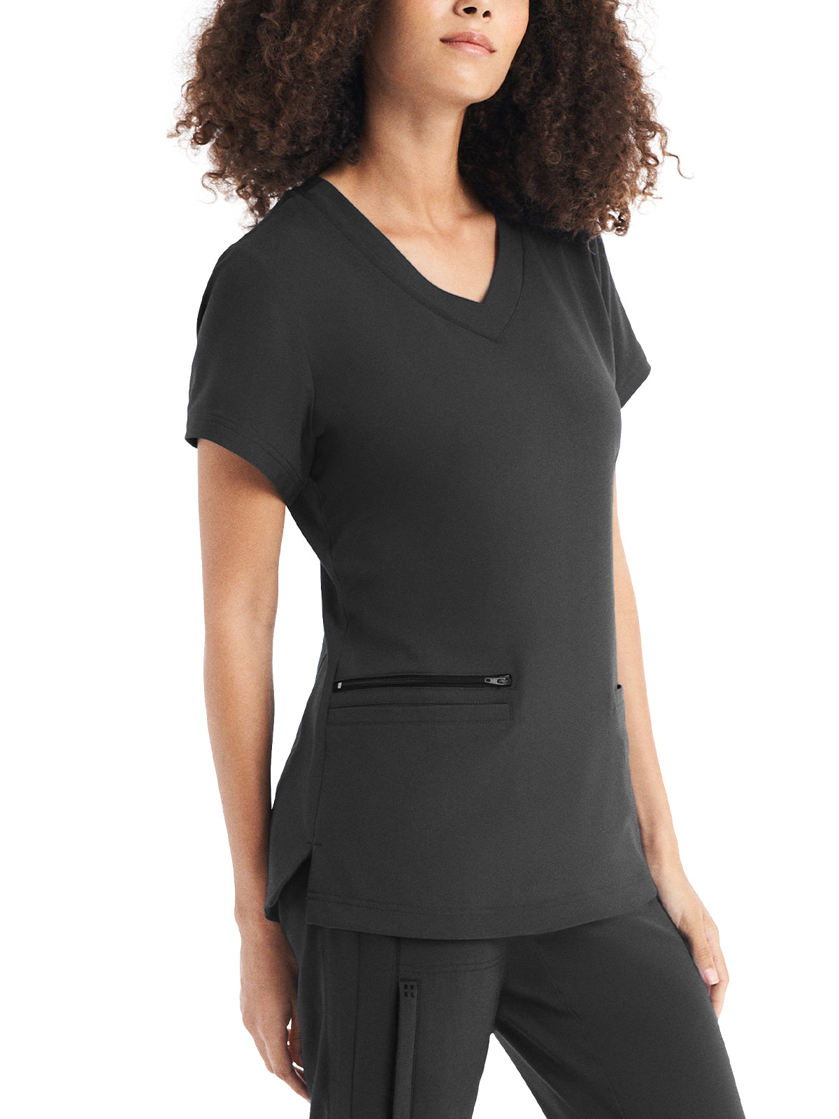 Women's 3-Pocket V-Neck Top