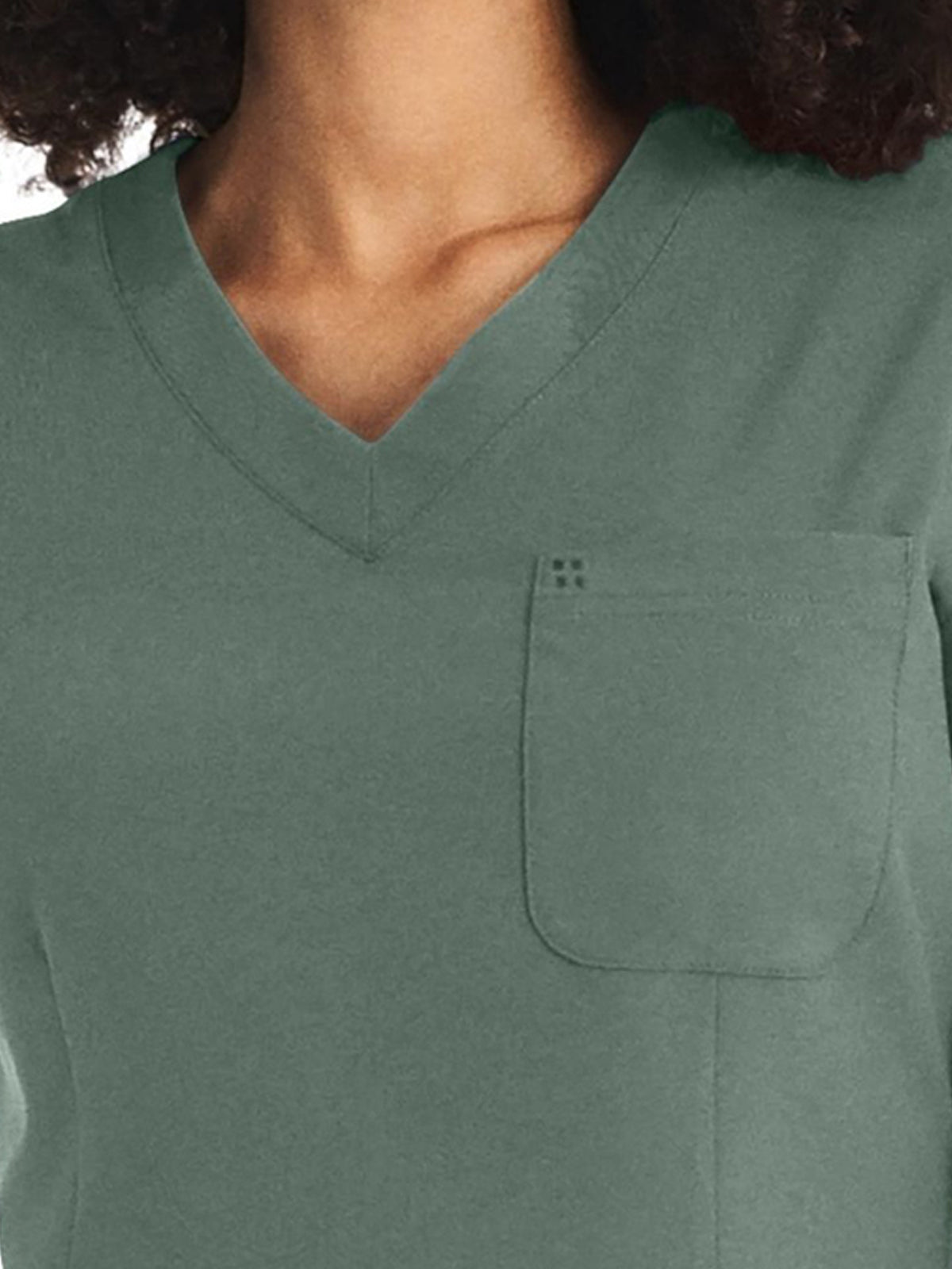 Women's 1-Pocket V-Neck Top