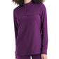 Women's Quarter Zip Pullover Scrub Jacket