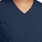 Women's 3-Pocket Princess Seams V-Neck Scrub Top