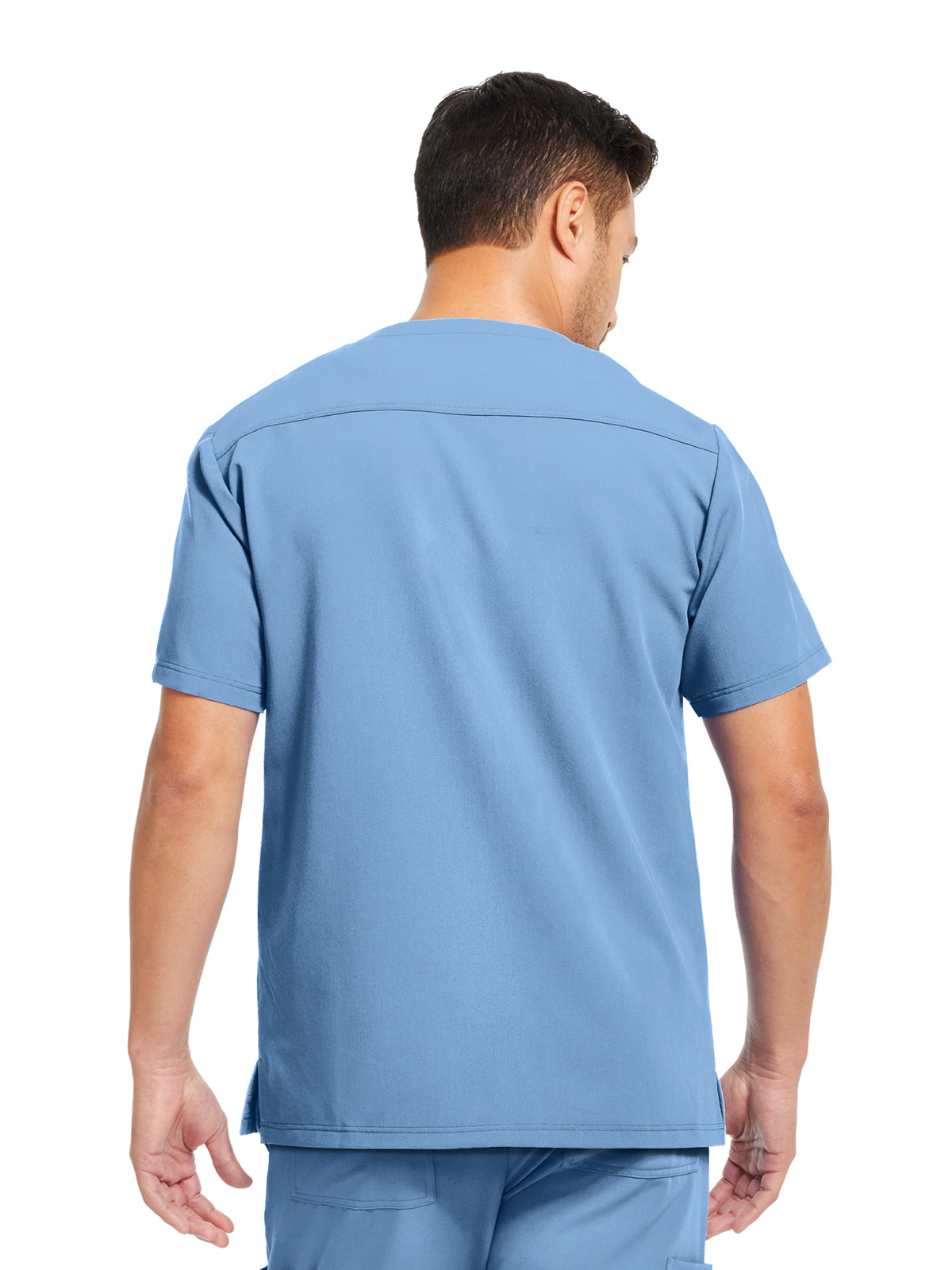 Men's 3-Pocket V-Neck Scrub Top