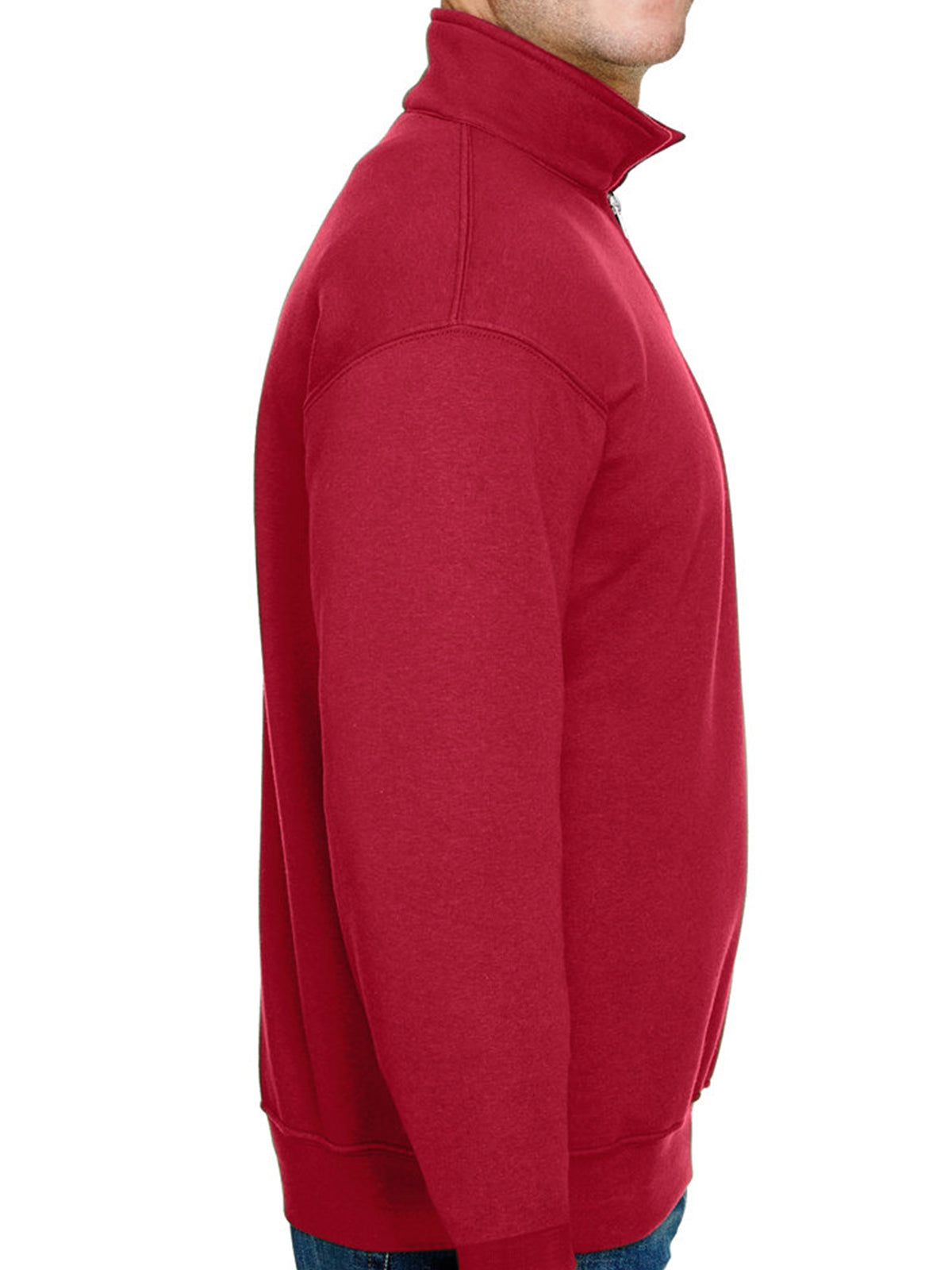 Unisex Quarter-Zip Pullover Sweatshirt