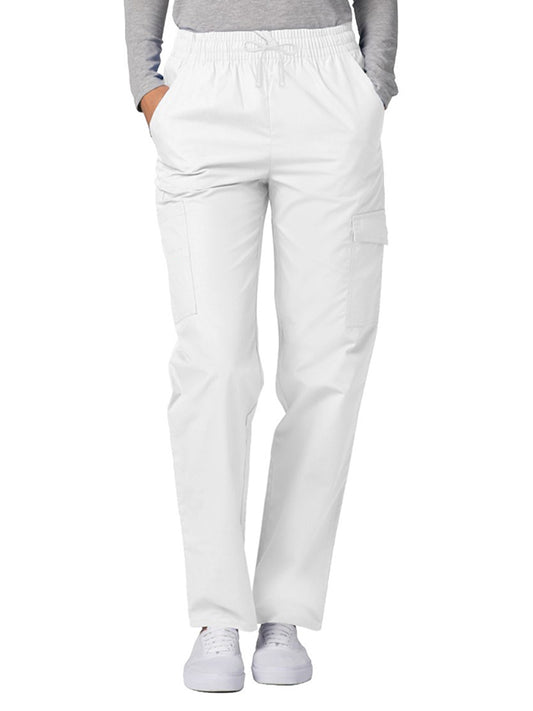 Women's Natural-Rise Multipocket Cargo Tapered Leg Pant