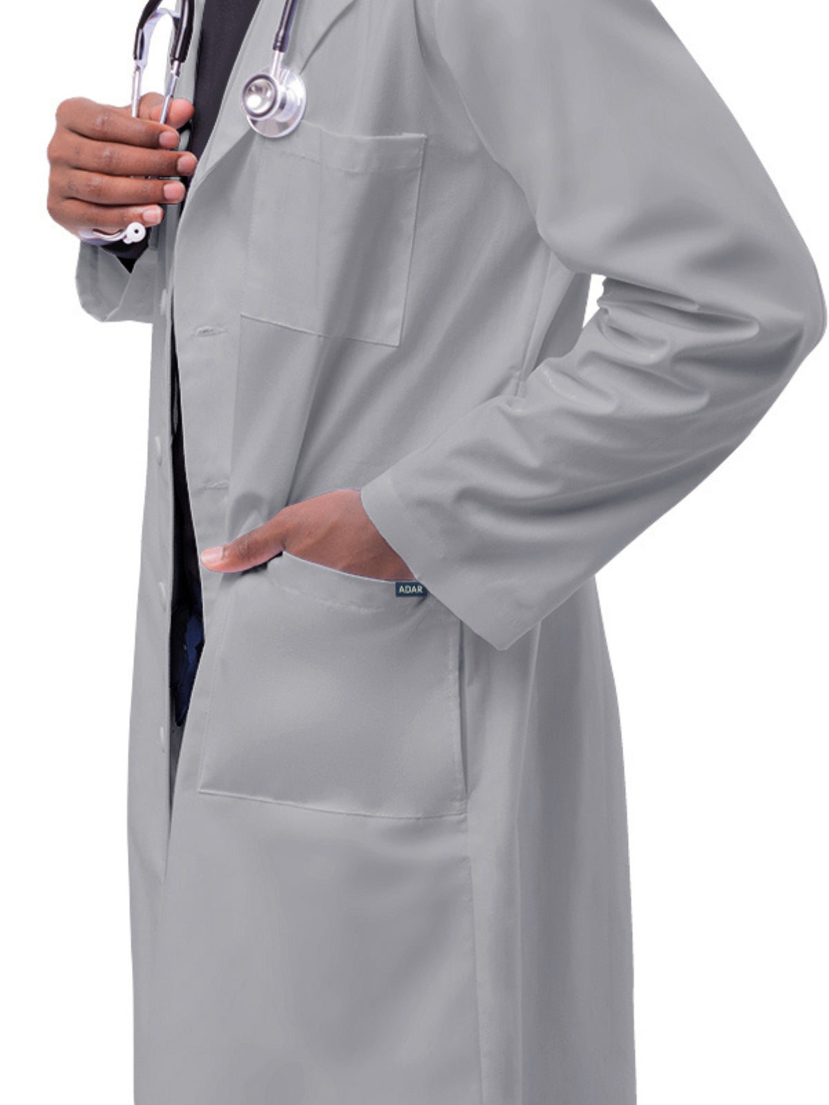 Unisex Five-Pocket 39" Lab Coat