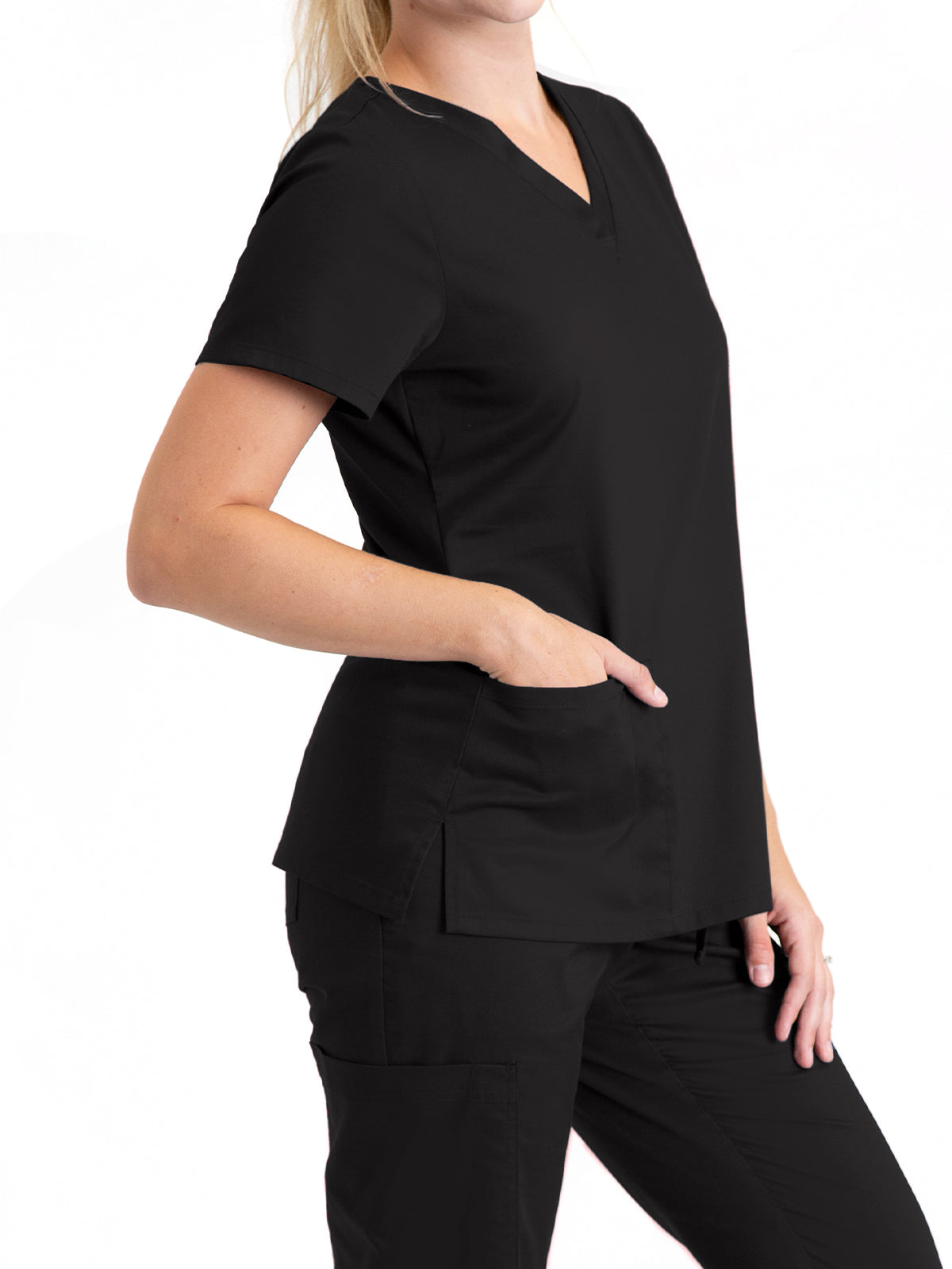 Women's Lapover V-Neck Top