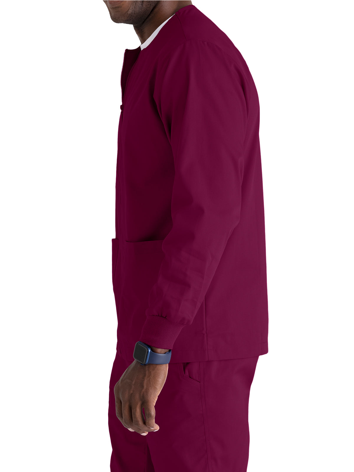 Unisex Full-Zip Front Valor Warm Up Scrub Jacket