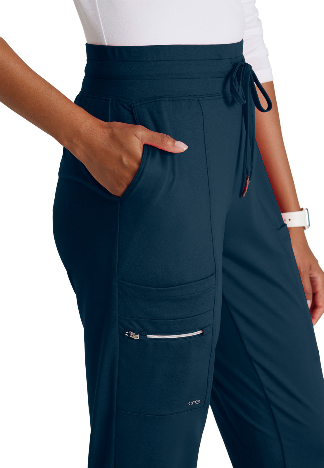 Women's 5 Pocket Drawcord Waistband Jogger Scrub Pant