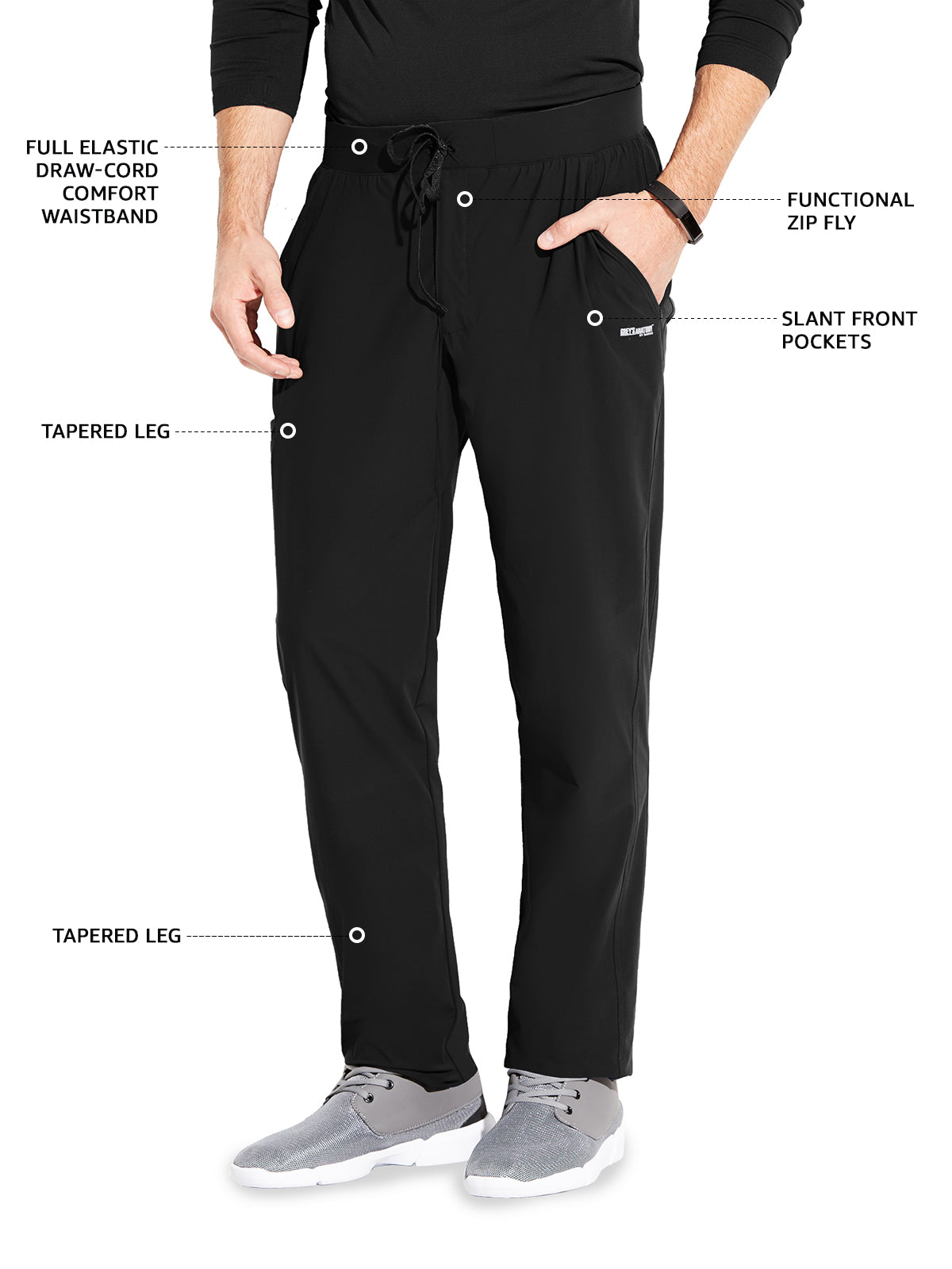 Men's Wrinkle-Resistant Evolution Scrub Pant