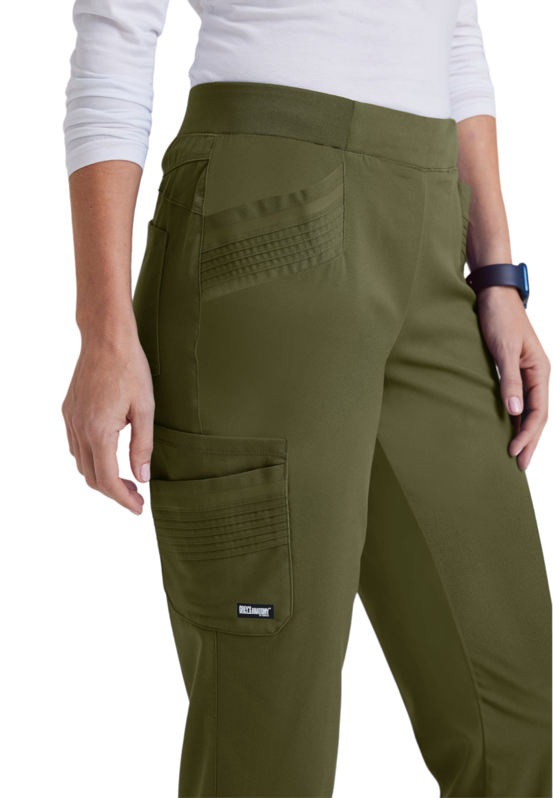 Women's Drawcord Elastic Back Moto Pant