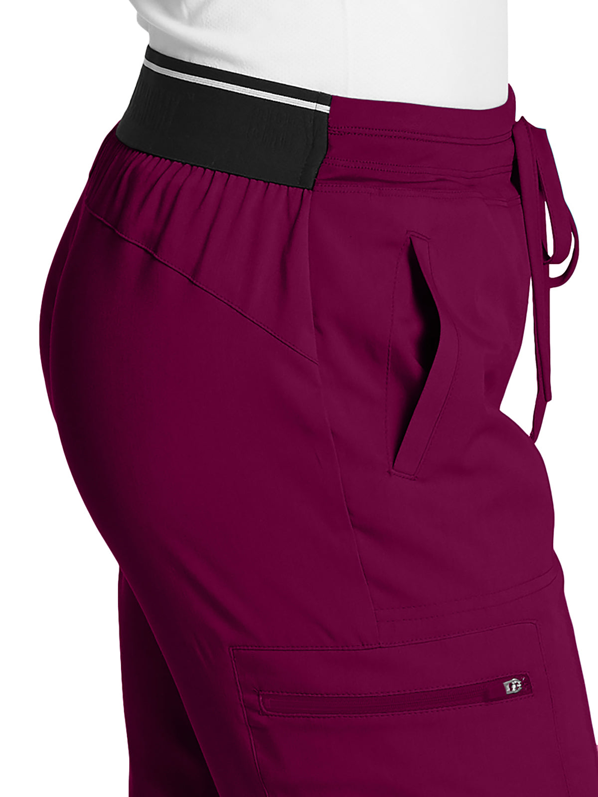 Women's Zip Cargo Pocket Kim Scrub Pant