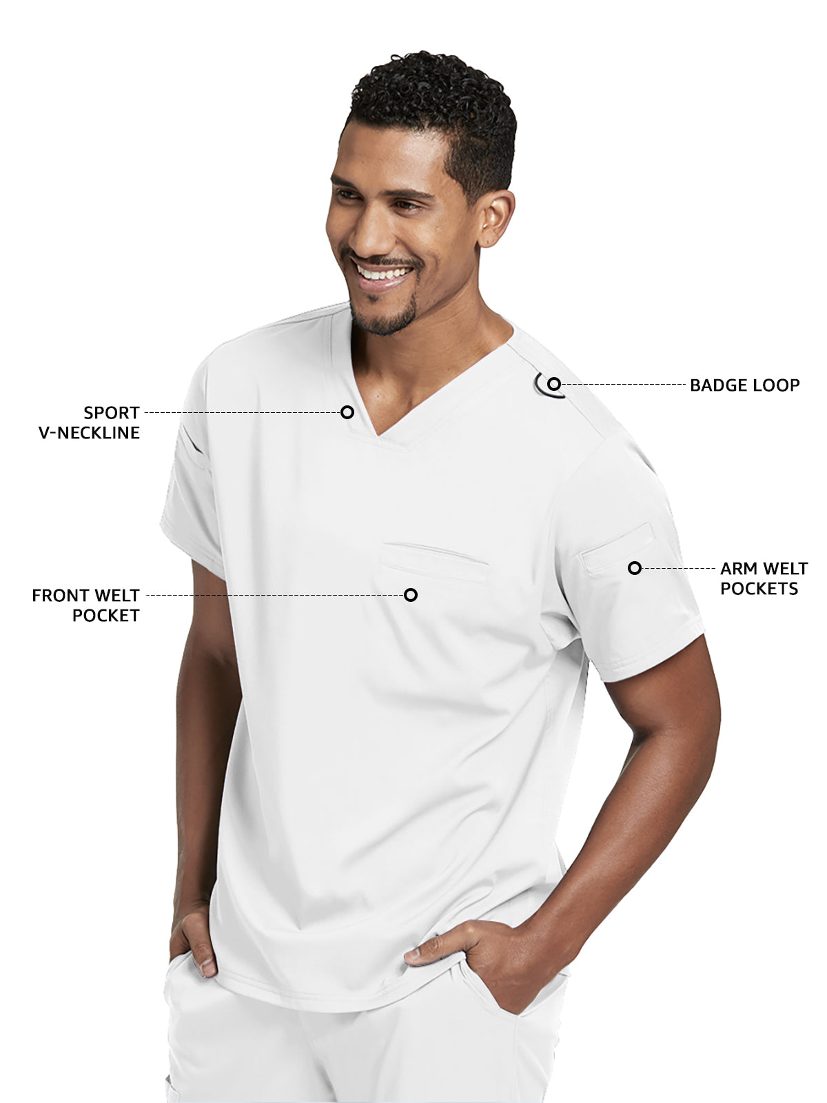 Men's Wesley V-Neck Top