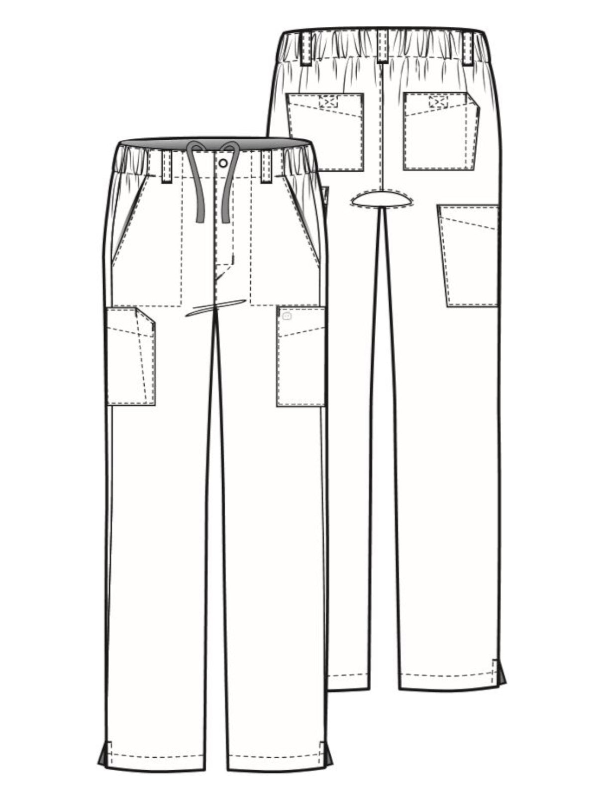 Men's Flat Front Cargo Pant