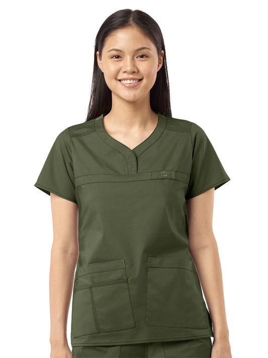 Women's Notch-Neck Top