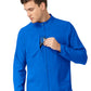 Men's Zip-Front Warm-Up Scrub Jacket