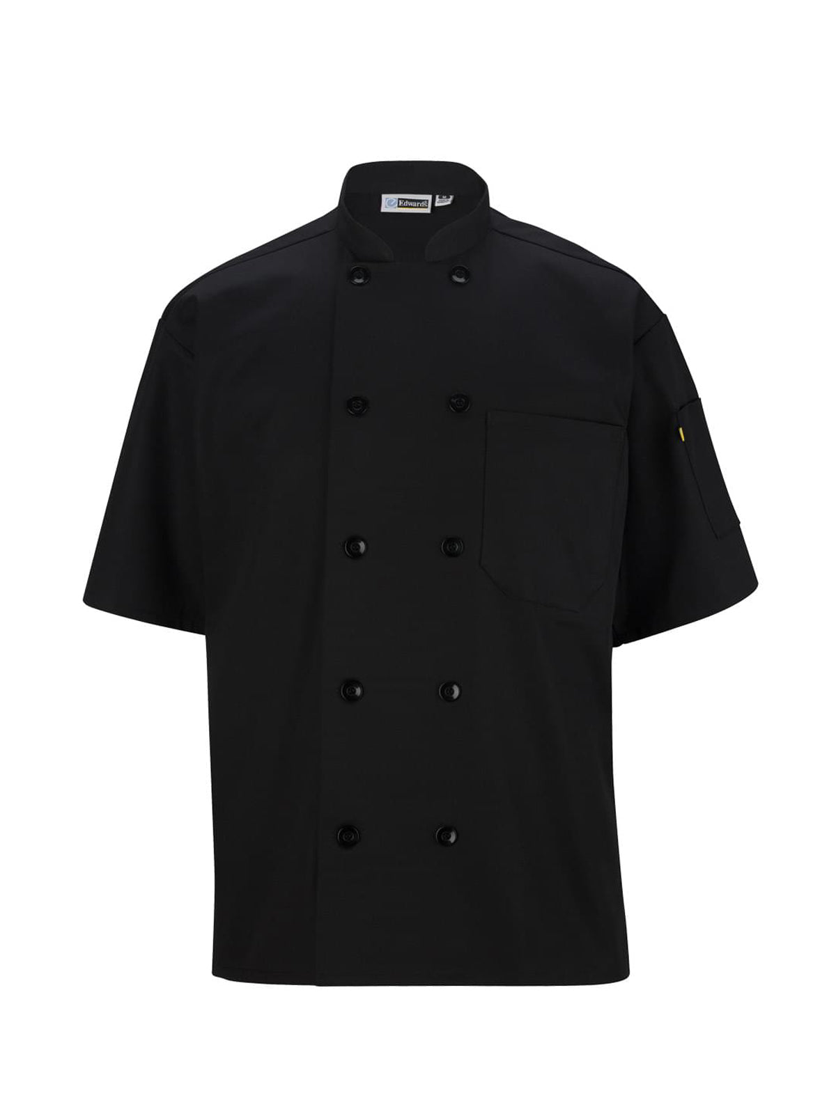 Unisex 10-Button Short Sleeve Chef Coat
