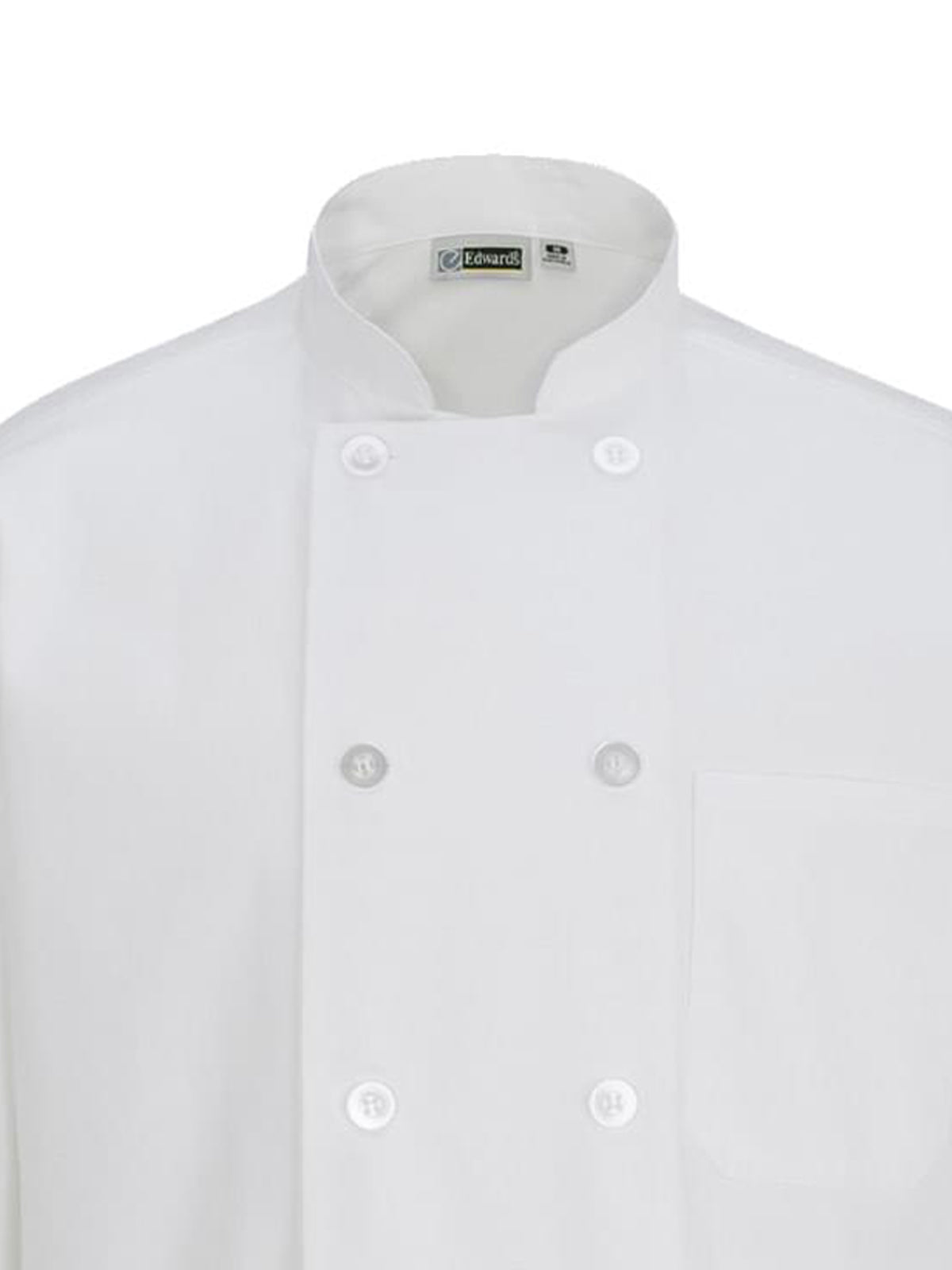 Unisex Long Sleeve Mesh Back Chef Coat