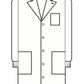 Unisex Three-Pocket 40" Full-Length Lab Coat